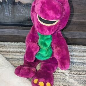 Barneys New York Pink Plush Toy with Black Electronic Module